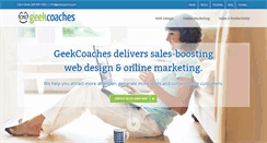 Desktop Screenshot of geekcoaches.com