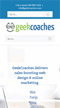 Mobile Screenshot of geekcoaches.com